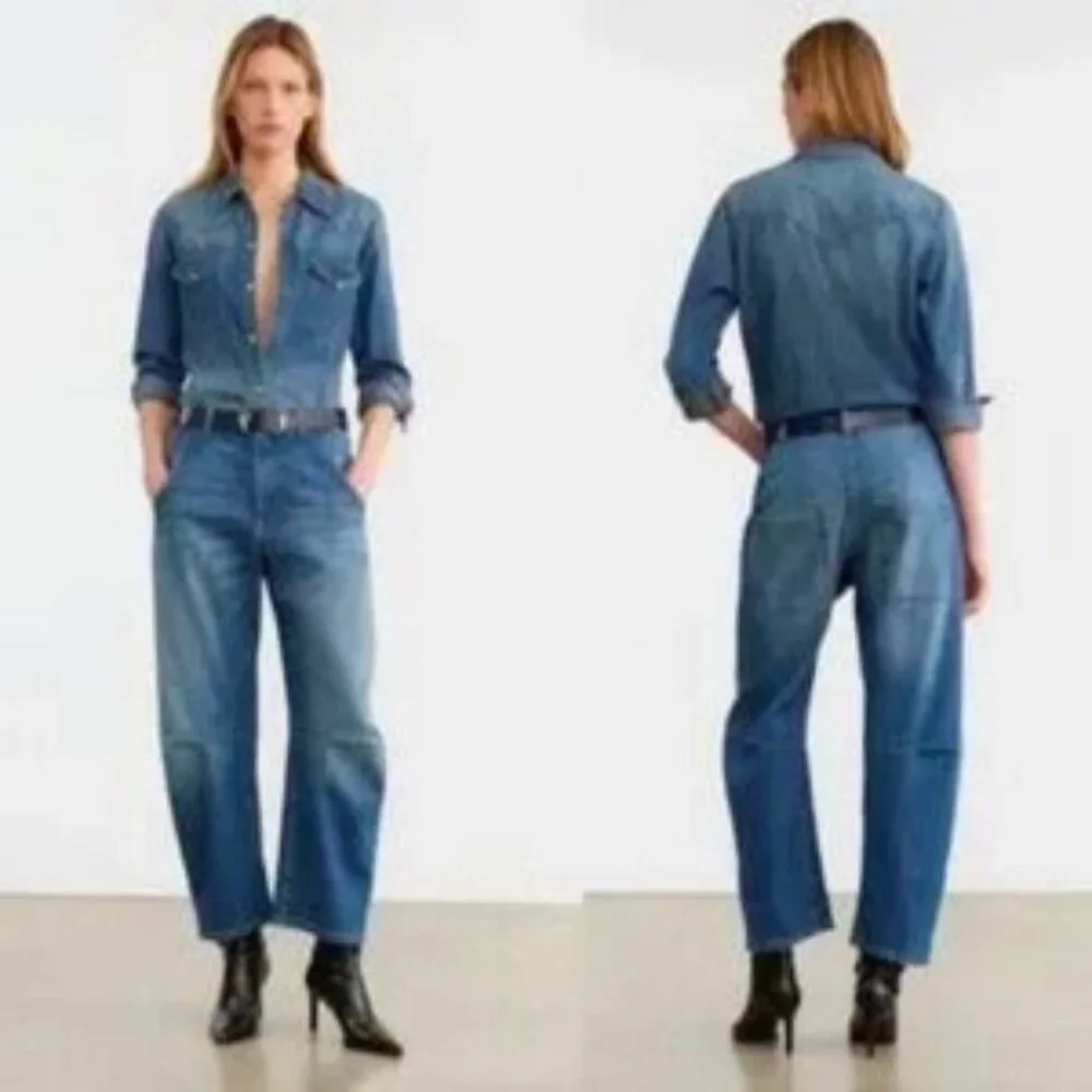 NILI LOTAN Emerson Jeans in Classic Wash - Picture 3 of 8